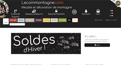 Desktop Screenshot of lecoinmontagne.com